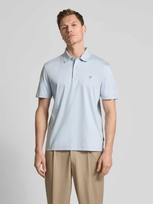 Koszulka polo o kroju regular fit z naszywką z logo model ‘Parris’ Boss