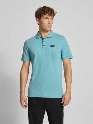 Koszulka polo o kroju regular fit z naszywką z logo model ‘TRACKWAY’ PME Legend