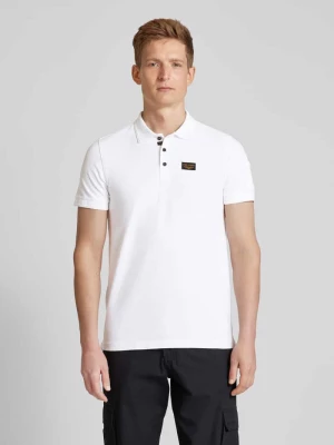 Koszulka polo o kroju regular fit z naszywką z logo model ‘TRACKWAY’ PME Legend