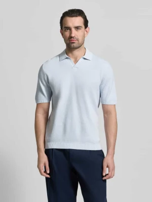 Koszulka polo o kroju regular fit z prążkowanymi wykończeniami MCNEAL