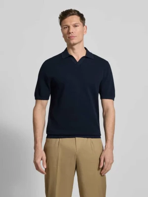 Koszulka polo w kroju regular fit z prążkowanymi wykończeniami MCNEAL