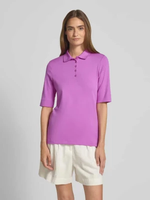 Koszulka polo o kroju regular fit z rękawem o dł. 1/2 Christian Berg Woman