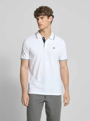 Koszulka polo o kroju regular fit z wyhaftowanym logo Champion