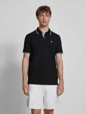 Koszulka polo o kroju regular fit z wyhaftowanym logo Champion