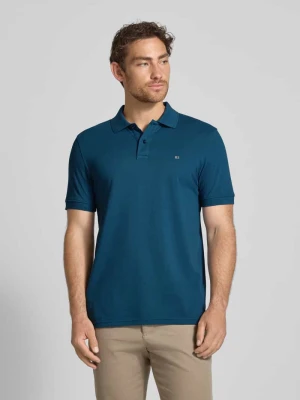 Koszulka polo o kroju regular fit z wyhaftowanym logo Christian Berg Men