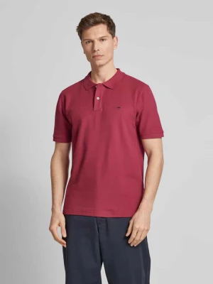 Koszulka polo o kroju regular fit z wyhaftowanym logo FYNCH-HATTON