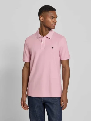 koszulka polo o kroju regular fit z wyhaftowanym logo FYNCH-HATTON