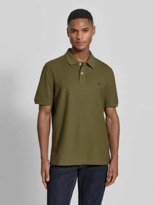 koszulka polo o kroju regular fit z wyhaftowanym logo FYNCH-HATTON