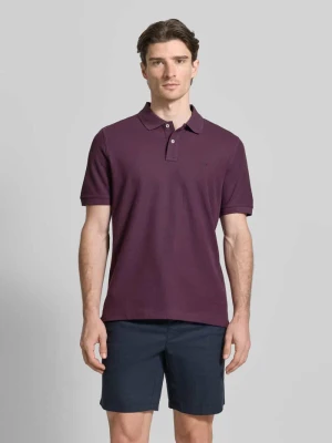 koszulka polo o kroju regular fit z wyhaftowanym logo FYNCH-HATTON