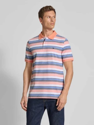 Koszulka polo o kroju regular fit z wyhaftowanym logo FYNCH-HATTON