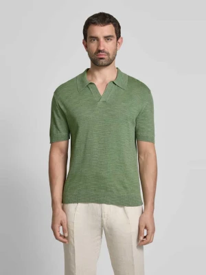 Koszulka polo o kroju regular fit z wyhaftowanym logo Gant