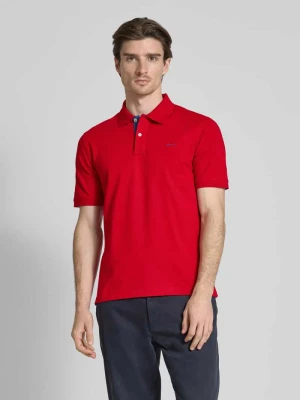 Koszulka polo o kroju regular fit z wyhaftowanym logo Gant