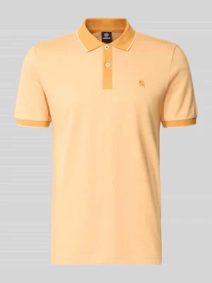 koszulka polo o kroju regular fit z wyhaftowanym logo Lerros