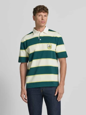 koszulka polo o kroju regular fit z wyhaftowanym logo MCNEAL Neonowy zielony