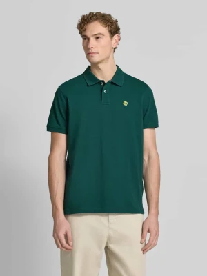 koszulka polo o kroju regular fit z wyhaftowanym logo MCNEAL Neonowy zielony