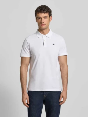 Koszulka polo o kroju regular fit z wyhaftowanym logo model ‘BASIC’ Tom Tailor