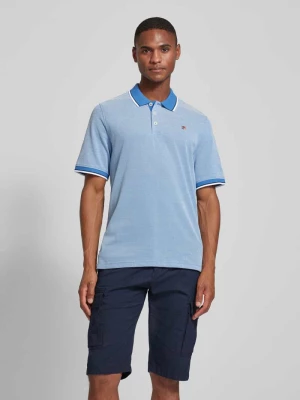 Koszulka polo o kroju regular fit z wyhaftowanym logo model ‘BLUWIN’ Jack & Jones Premium