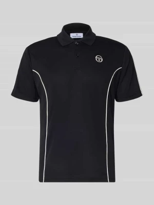 koszulka polo o kroju regular fit z wyhaftowanym logo model 'EGEO' Sergio Tacchini