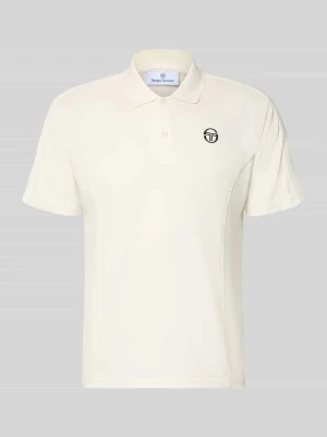 koszulka polo o kroju regular fit z wyhaftowanym logo model 'EGEO' Sergio Tacchini