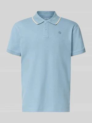 Koszulka polo o kroju regular fit z wyhaftowanym logo model ‘Hedin’ Blend