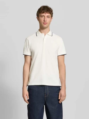 Koszulka polo o kroju regular fit z wyhaftowanym logo Model 'Hedin' Blend
