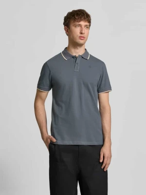 Koszulka polo o kroju regular fit z wyhaftowanym logo Model 'Hedin' Blend