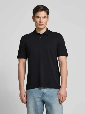 Koszulka polo o kroju regular fit z wyhaftowanym logo model ‘Interlock’ Boss Orange