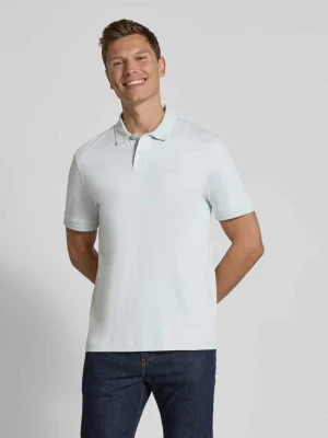 Koszulka polo o kroju regular fit z wyhaftowanym logo model ‘Interlock’ Boss Orange