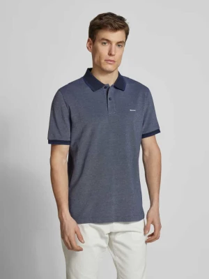 Koszulka polo o kroju regular fit z wyhaftowanym logo model ‘OXFORD’ Gant