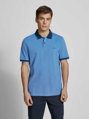 Zdjęcie produktu Koszulka polo o kroju regular fit z wyhaftowanym logo model ‘OXFORD’ Gant