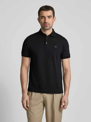 Koszulka polo o kroju regular fit z wyhaftowanym logo model ‘Parris’ Boss