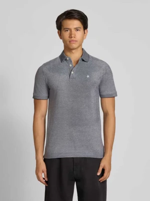 Koszulka polo o kroju regular fit z wyhaftowanym logo model ‘PAULOS’ jack & jones