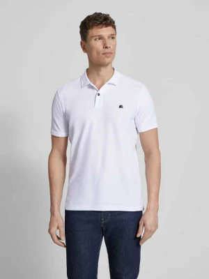 Koszulka polo o kroju regular fit z wyhaftowanym logo model „Performance” Lerros