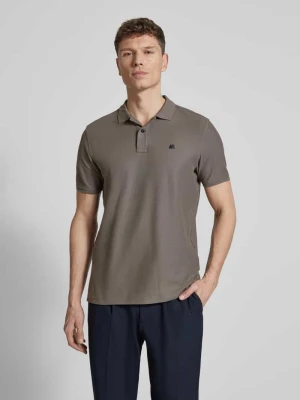 Koszulka polo o kroju regular fit z wyhaftowanym logo model „Performance” Lerros