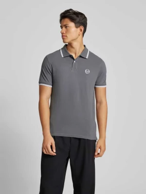 Koszulka polo o kroju regular fit z wyhaftowanym logo model ‘SERGIO’ Sergio Tacchini