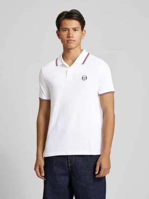 Koszulka polo o kroju regular fit z wyhaftowanym logo model ‘SERGIO’ Sergio Tacchini