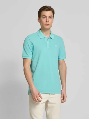 Koszulka polo o kroju regular fit z wyhaftowanym logo model ‘TEDANALF’ ECOALF