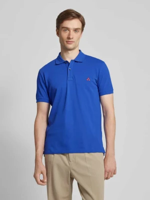 Koszulka polo o kroju regular fit z wyhaftowanym logo model ‘ZENO’ Peuterey