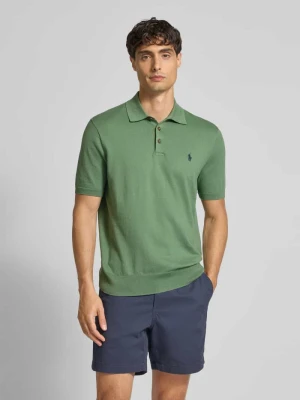 Koszulka polo o kroju regular fit z wyhaftowanym logo Polo Ralph Lauren