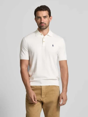 Koszulka polo o kroju regular fit z wyhaftowanym logo Polo Ralph Lauren