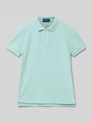 Koszulka polo o kroju regular fit z wyhaftowanym logo Polo Ralph Lauren Kids