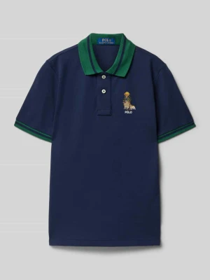 Koszulka polo o kroju regular fit z wyhaftowanym logo Polo Ralph Lauren Teens