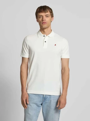 Koszulka polo o kroju regular fit z wyhaftowanym logo Replay