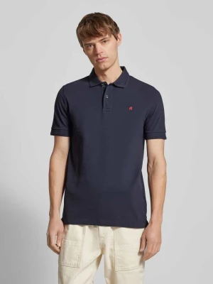 Koszulka polo o kroju regular fit z wyhaftowanym logo Replay