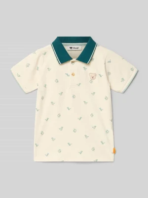 Koszulka polo o kroju regular fit z wyhaftowanym logo Steiff