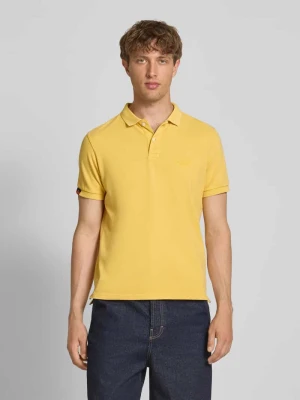 Koszulka polo o kroju regular fit z wyhaftowanym logo Superdry