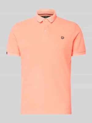 koszulka polo o kroju regular fit z wyhaftowanym logo Superdry