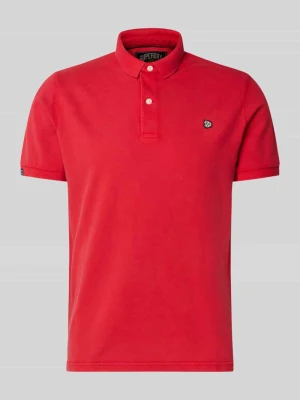 koszulka polo o kroju regular fit z wyhaftowanym logo Superdry