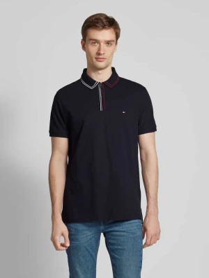 Koszulka polo o kroju regular fit z wyhaftowanym logo Tommy Hilfiger