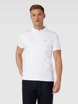 Koszulka polo o kroju regular fit z wyhaftowanym logo Tommy Hilfiger